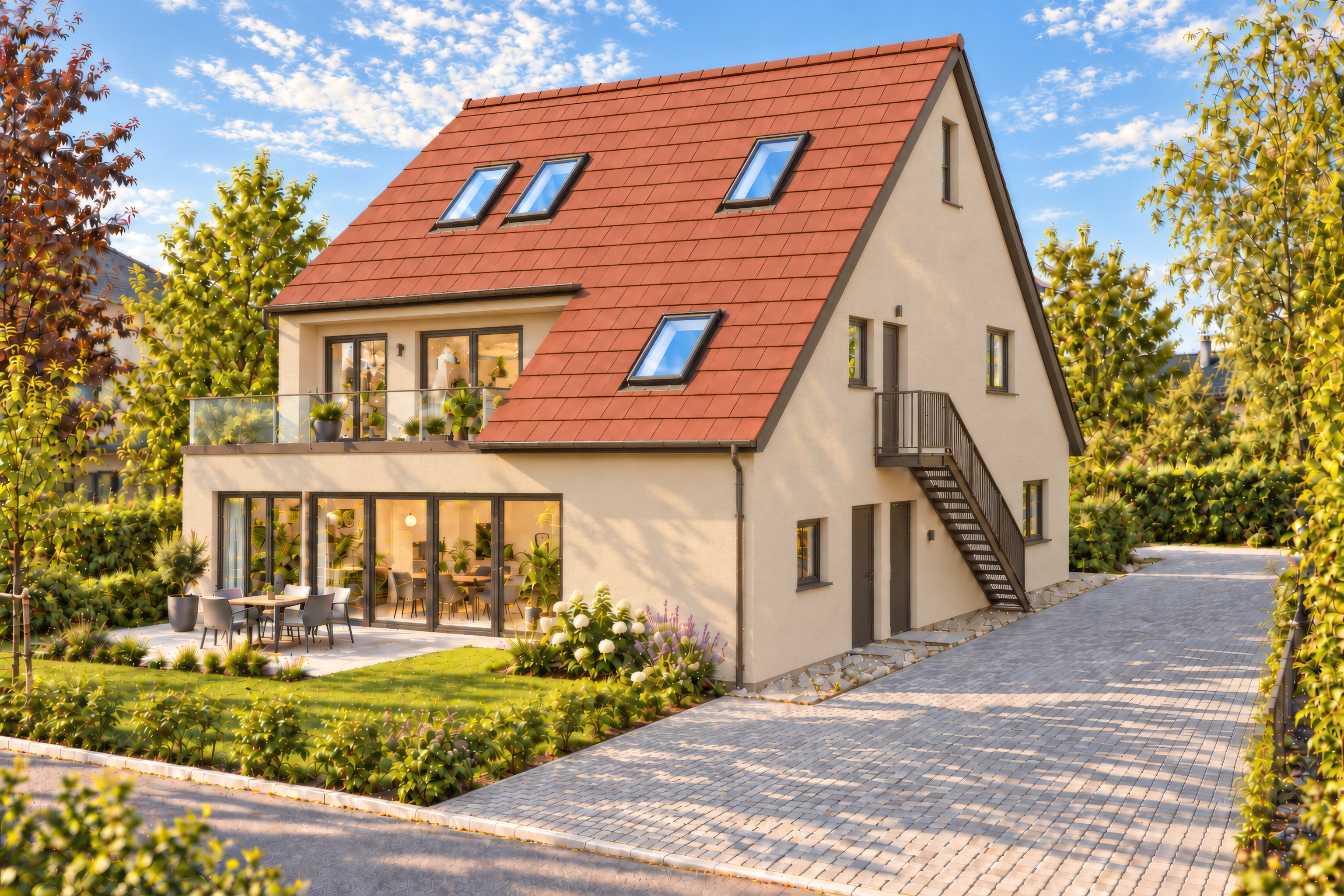 Haus mit separatem Zugang